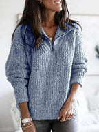Liesbeth™ - Half-Zip Sweater Autumn