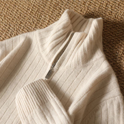 Luxe Heren Cashmere Trui – Zachte Kasjmier & Merino Wol Sweater