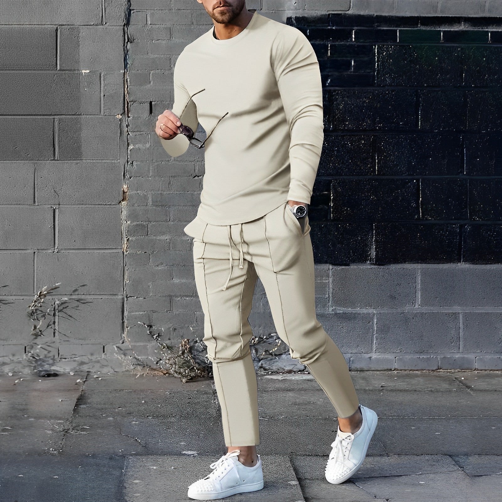 Dialot - Trendy 2-Piece Men's Set | Sweater and Jogger