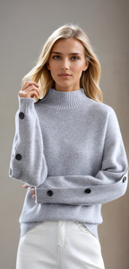 Turtleneck | With Arm Buttons