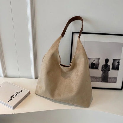 Elena | Suede Tote Bag