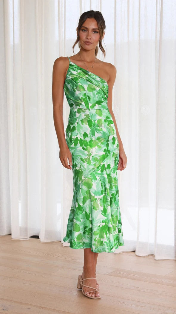 Elegant floral dress