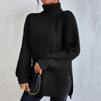 Elina™ | Eleganter Rollkragen- und Strickpullover 