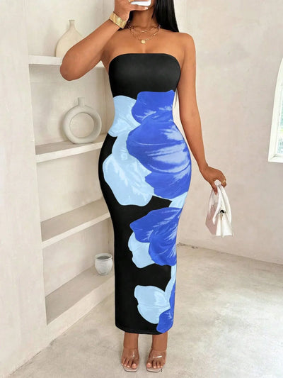 Fleur™ - Bloemenprint Jurk