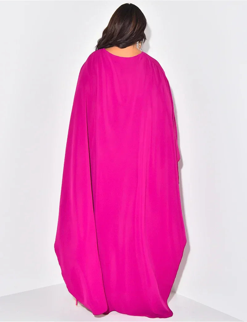 Aisia™ – Satin-Stretch-Abaya