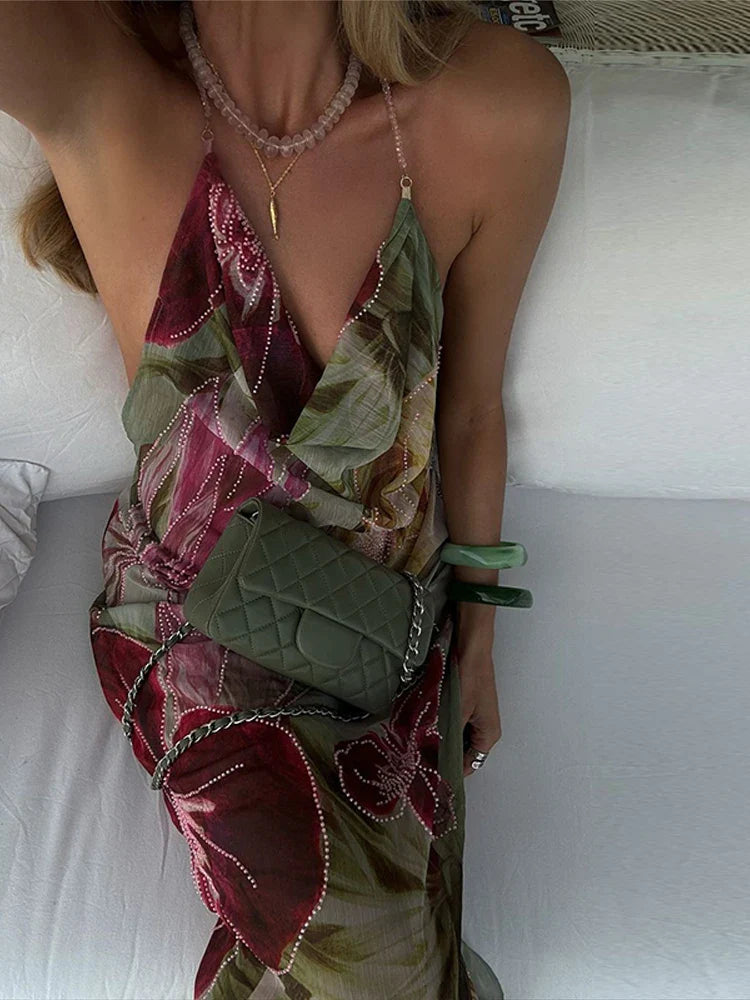 Maggie | Maxi-Rückenfreies Kleid