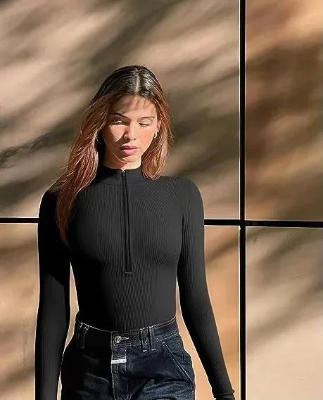 Sophieja™ Long Sleeve Bodysuits 