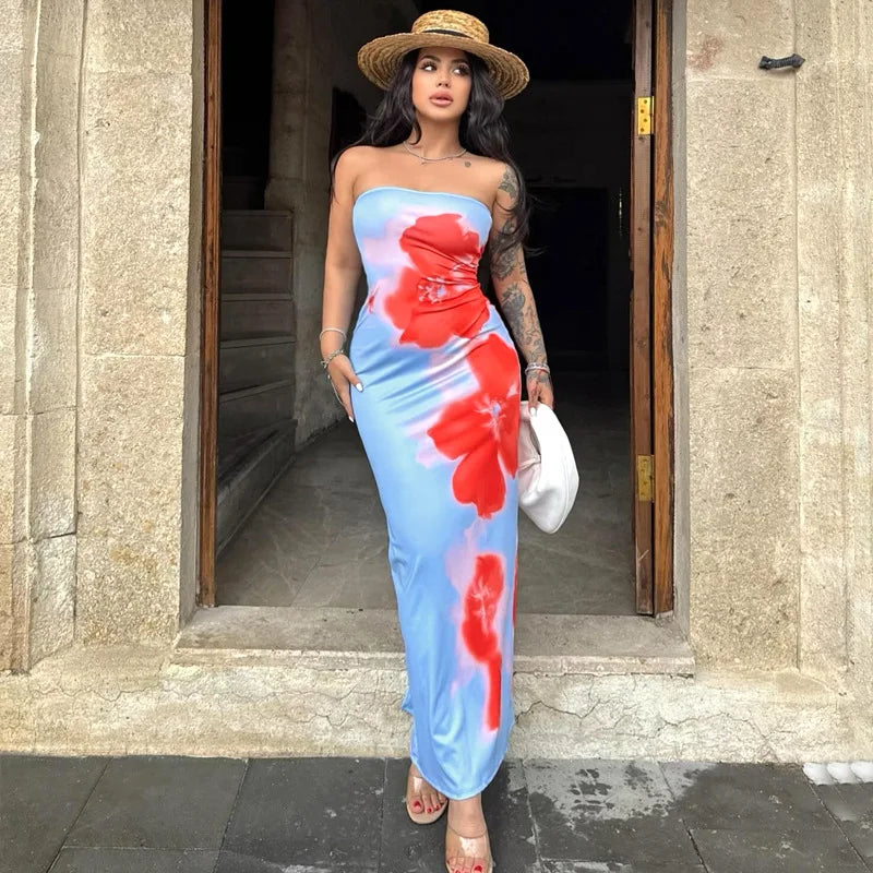 Fleur™ - Floral Print Dress