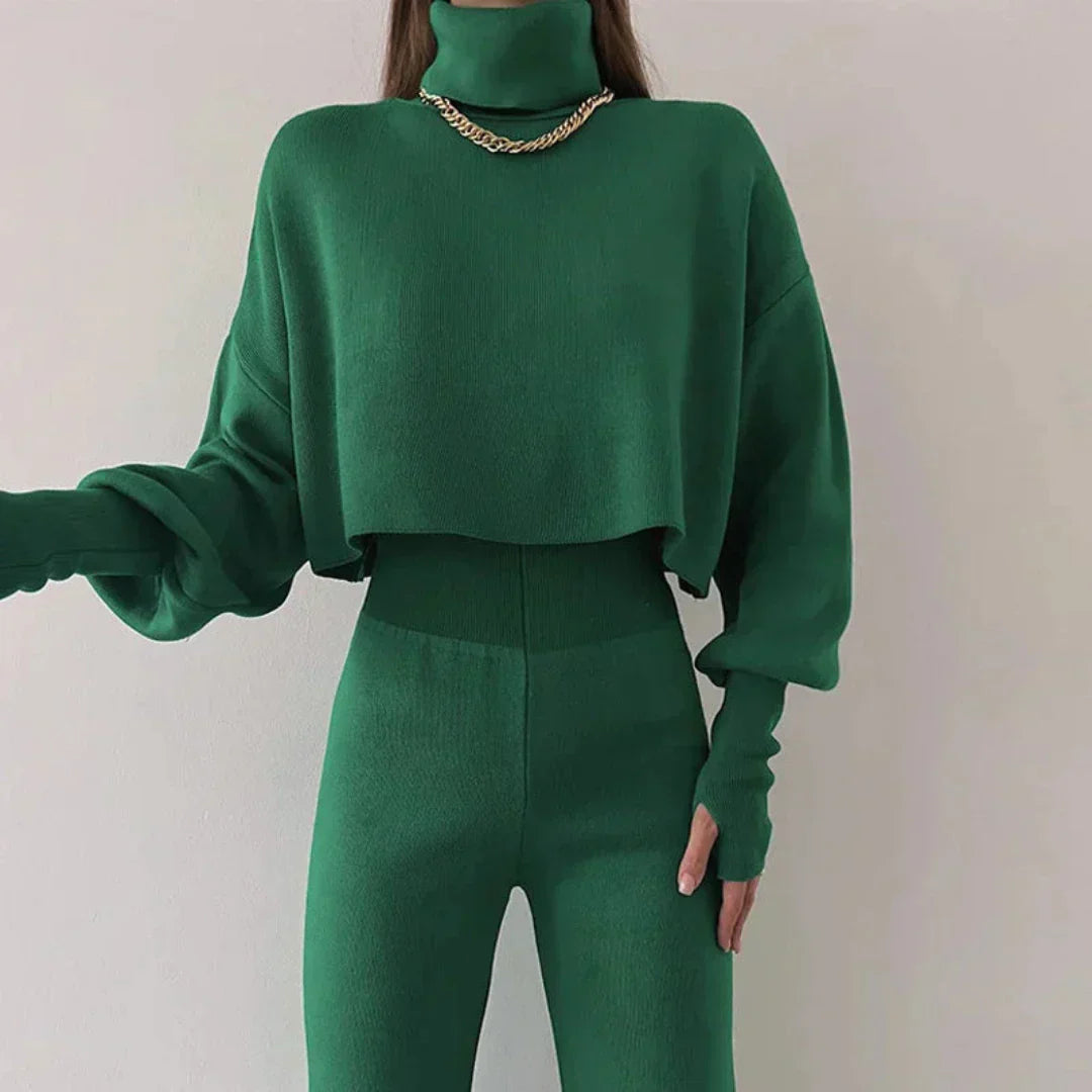Ursela - Cozy Knitted Two Piece Set