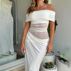 Naomi | Maxi Mesh Dress