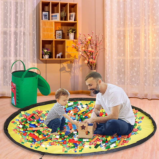 PlayBack™ | 2 in 1 Toy rug and storage box 