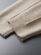 Mauro | Loungewear-Set aus Wolle | Weicher Strickcardigan &amp; Jogginghose mit Thermoregulierung