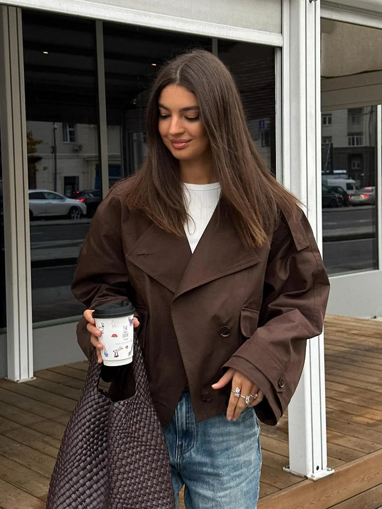 Clara | Übergroße Zweireiherjacke