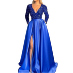 Serafina – Glamouröses langes Paillettenkleid für Damen