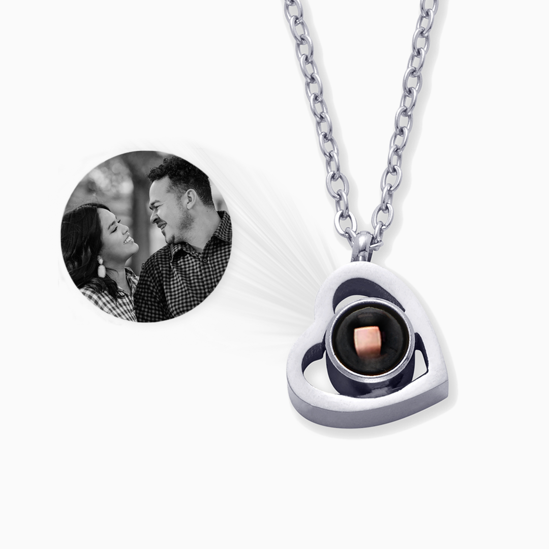 Personalized photo necklace 1+1 FREE