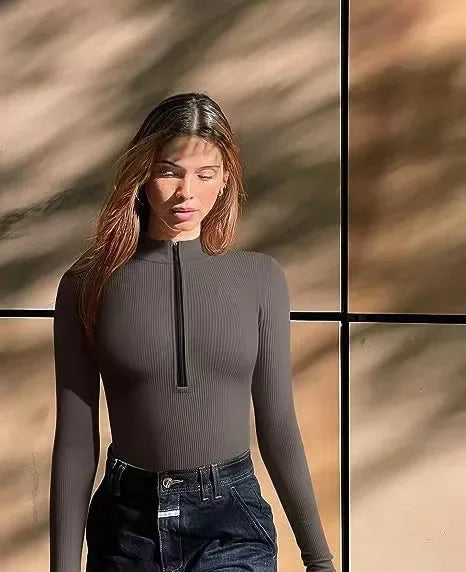 Sophieja™ Long Sleeve Bodysuits 