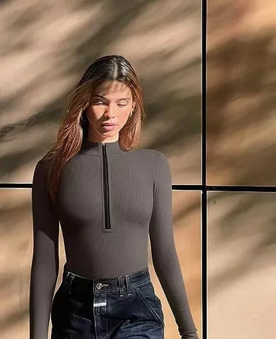 Sophieja™ Long Sleeve Bodysuits 