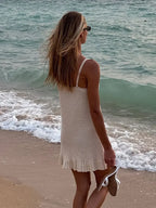 Montenia | Bequemes Boho-Strand-Minikleid