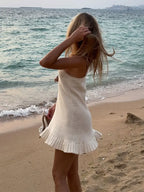 Montenia | Bequemes Boho-Strand-Minikleid