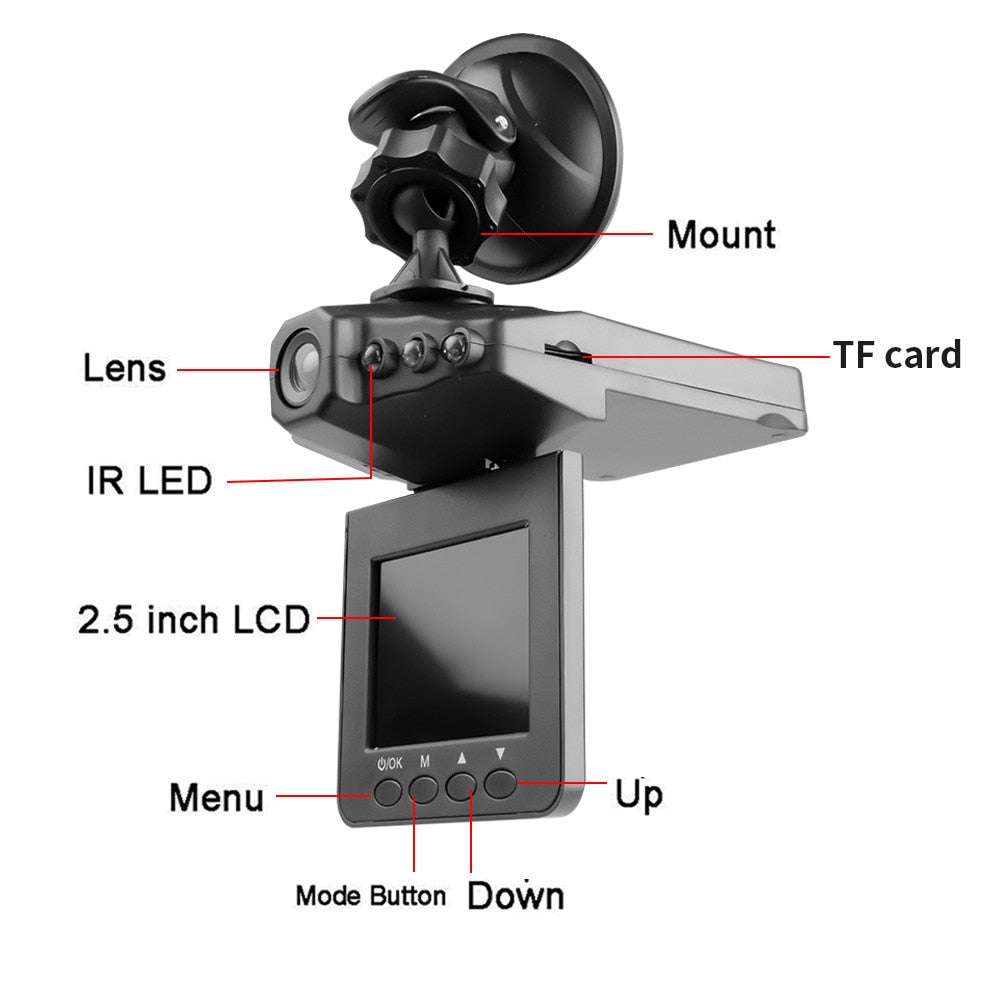 DefenderCam™ | Full HD Car Dashcam