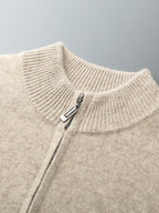 Mauro | Loungewear-Set aus Wolle | Weicher Strickcardigan &amp; Jogginghose mit Thermoregulierung