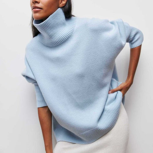 Toria™ | Knitted turtleneck sweater