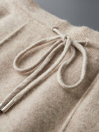 Mauro | Loungewear-Set aus Wolle | Weicher Strickcardigan &amp; Jogginghose mit Thermoregulierung