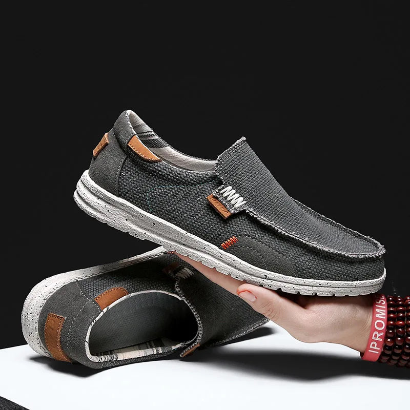 Elegante Canvas-Loafer