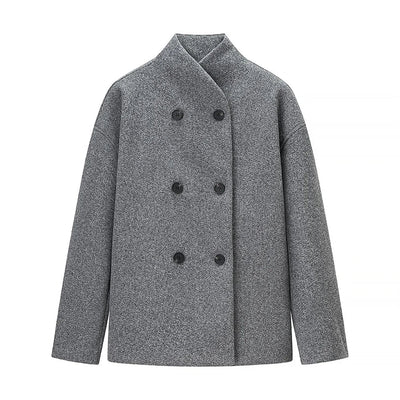Lorayne Jacket | Oversized Double-Breasted Damesjas
