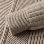Raffy – Gebreide Heren Zip-Trui met Stretch en Warmte
