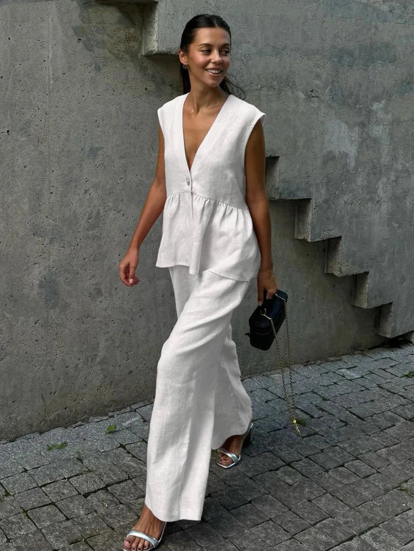 Laura | Leinen-Koordinationsset