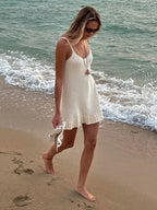 Montenia | Bequemes Boho-Strand-Minikleid