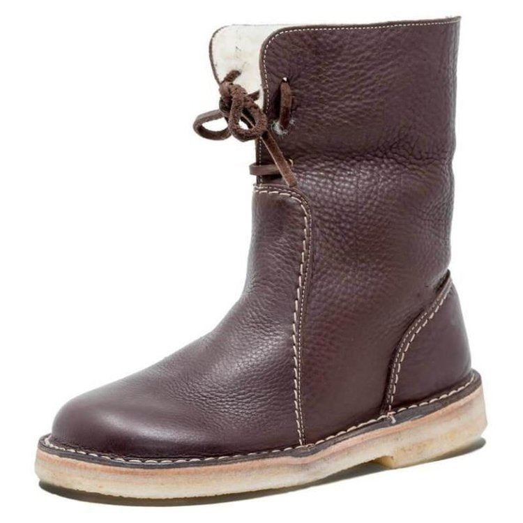 EMILIA - Waterproof boots with wool lining