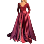 Serafina – Glamouröses langes Paillettenkleid für Damen