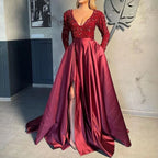 Serafina – Glamouröses langes Paillettenkleid für Damen