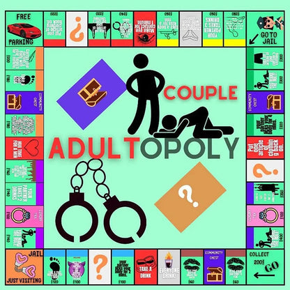 Adultopoly - Bord Spel | Monopoly for Adults