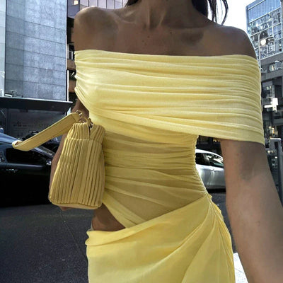 Naomi | Maxi Mesh Dress