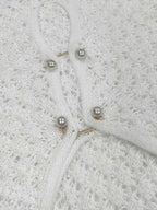 NILA - Transparent Dress White