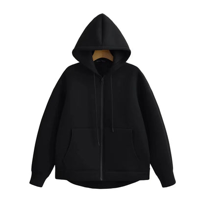 Motta™ | Essential Comfort Zip Up Black