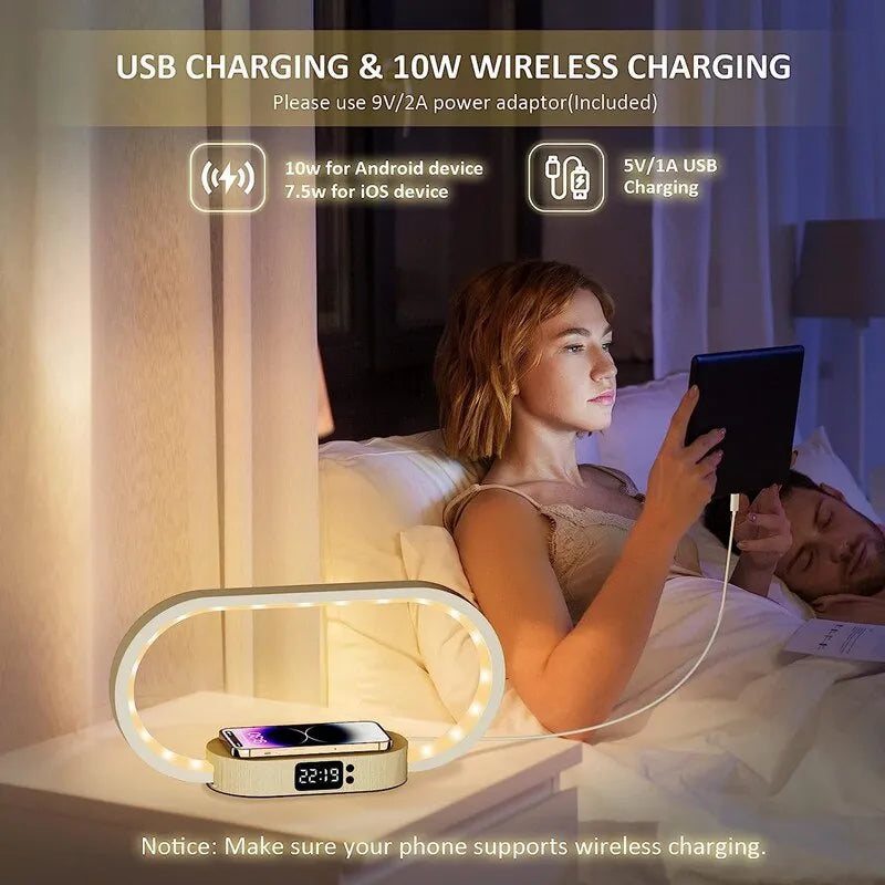 ChargeEasy™ Pro | Integrierte Lampe mit kabellosem Ladepad