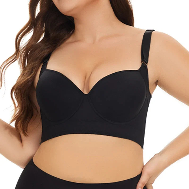 Nieuwe volledige rugdekking push up BH