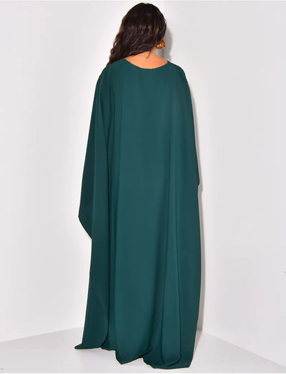 Aisia™ – Satin-Stretch-Abaya