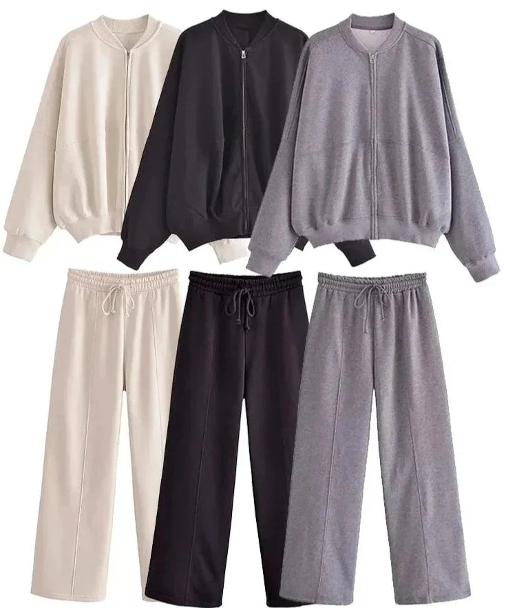 VIRAL TRAININGSANZUG – BOMBER- UND HOHE TAILSHOSEN 