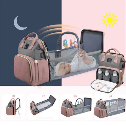 DreamDiaper Bag™ - Geniet van zorgeloos reizen met je kleintje