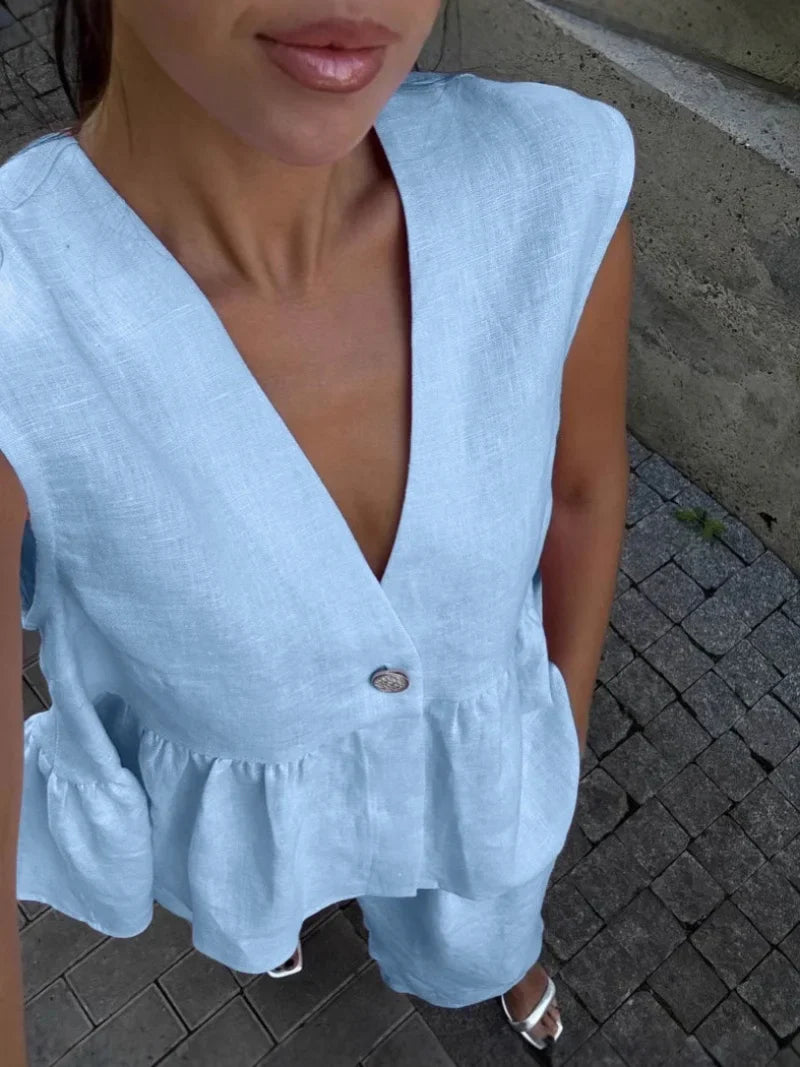 Laura | Leinen-Koordinationsset