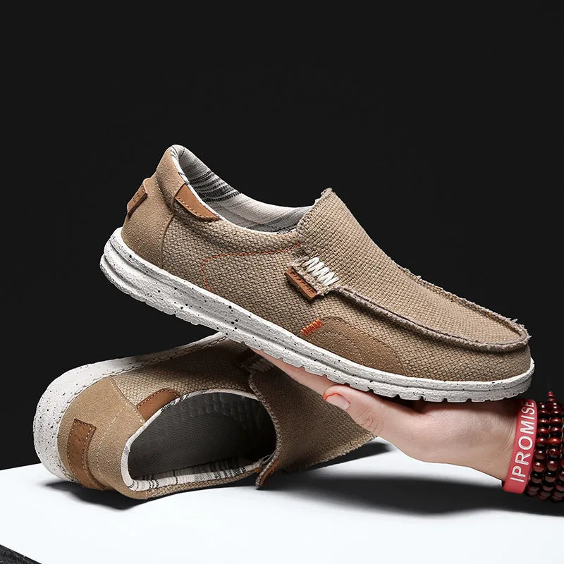 Elegante Canvas-Loafer