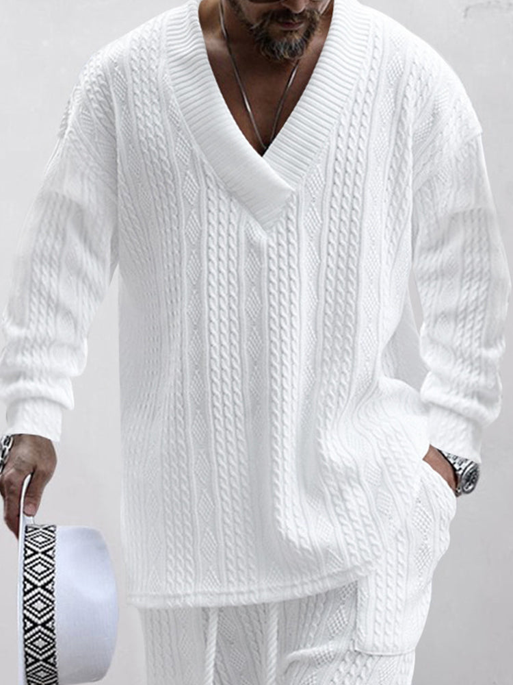 DAMIAN | Comfort Cable Knit Set
