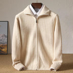 Luxuriöser Herren-Kaschmirpullover – Weicher Kaschmir- und Merinowollpullover