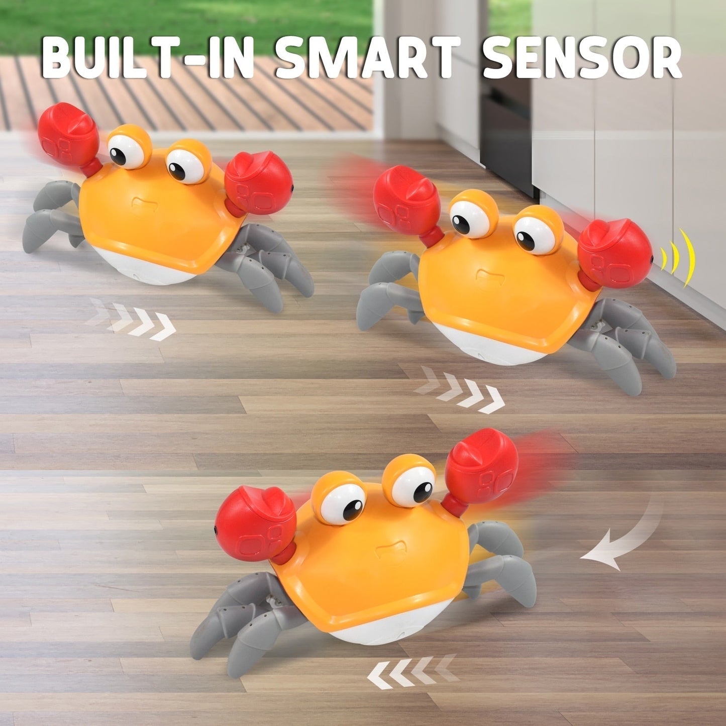 Adventurous Climbing Crab Friend - Interactive Toy