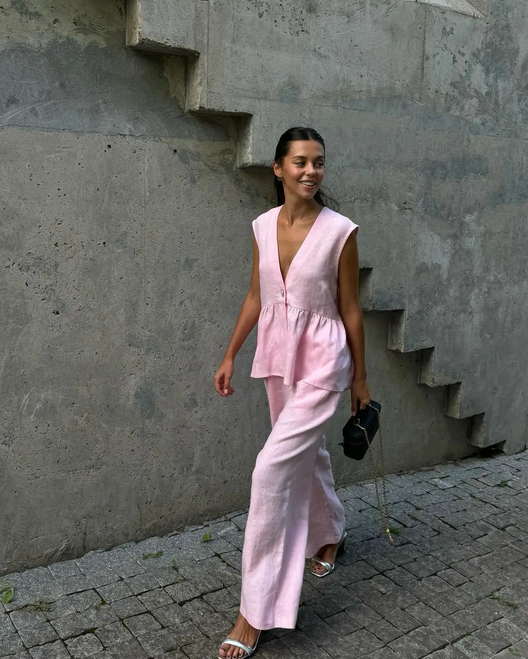 Laura | Leinen-Koordinationsset
